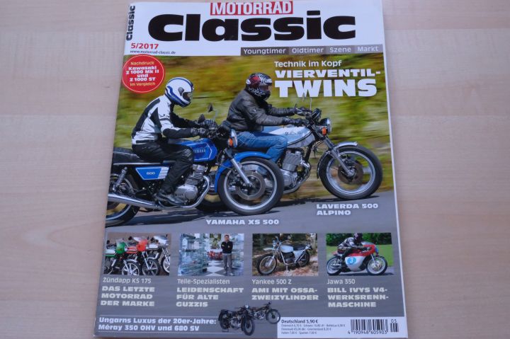 Deckblatt Motorrad Classic (05/2017)